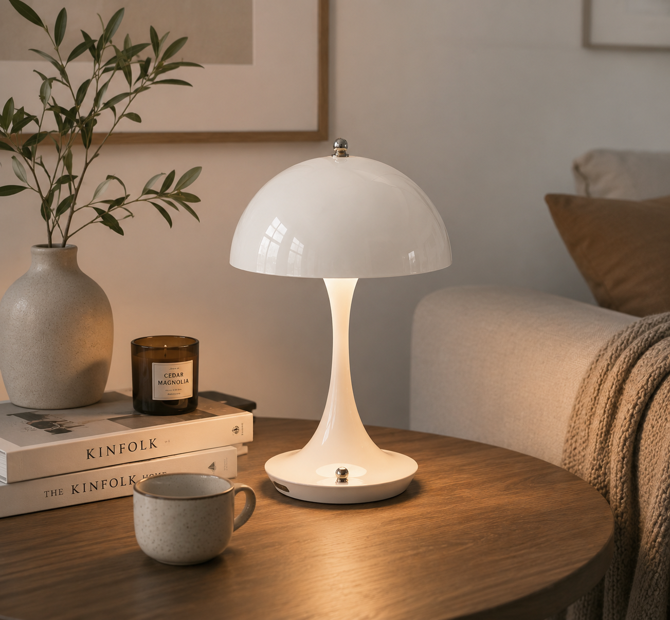 Lampe de table champignon - Sloe