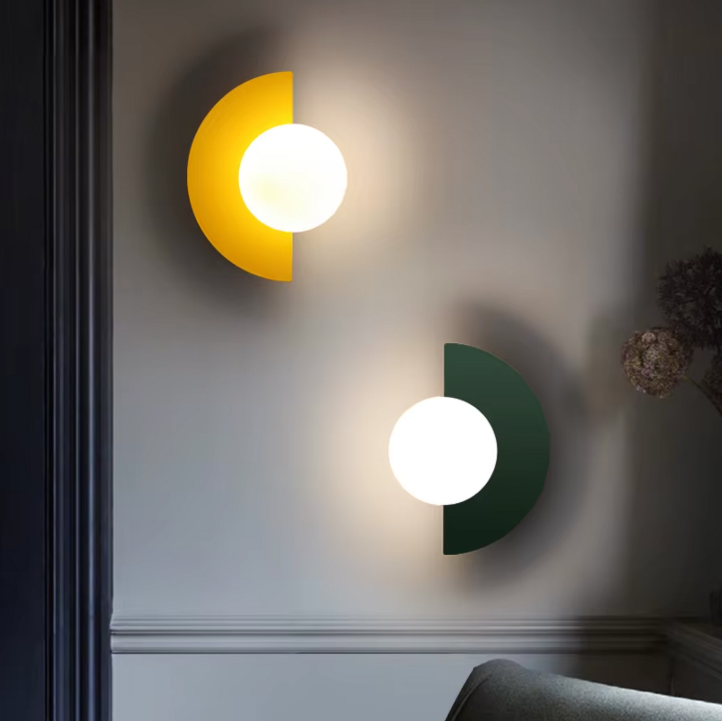 Lampe murale - Lune