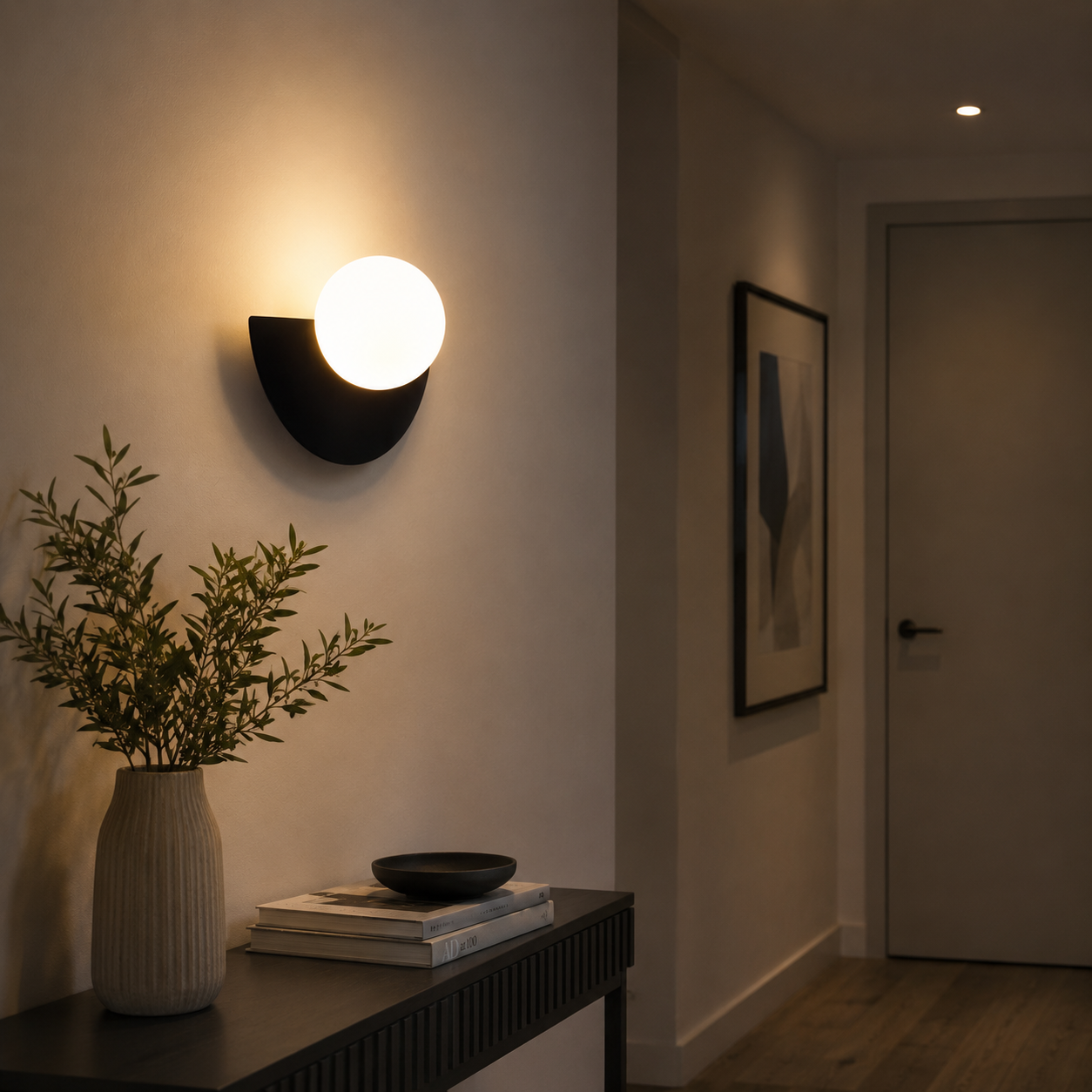 Lampe murale - Lune