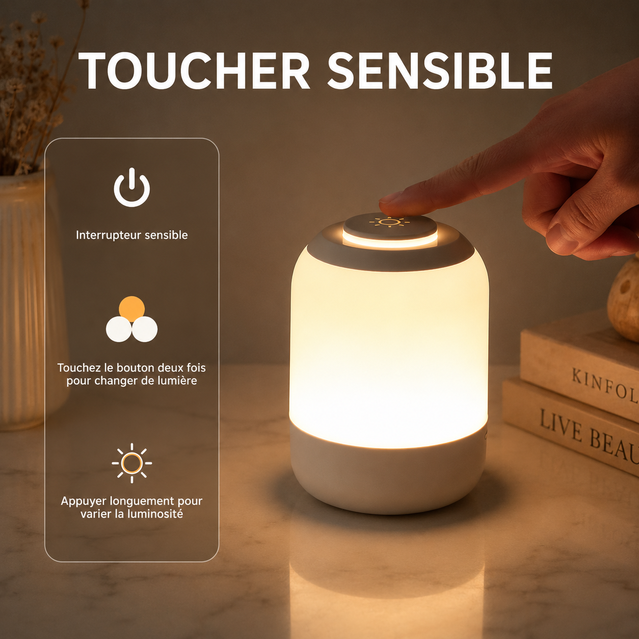 Lampe de chevet - Aube