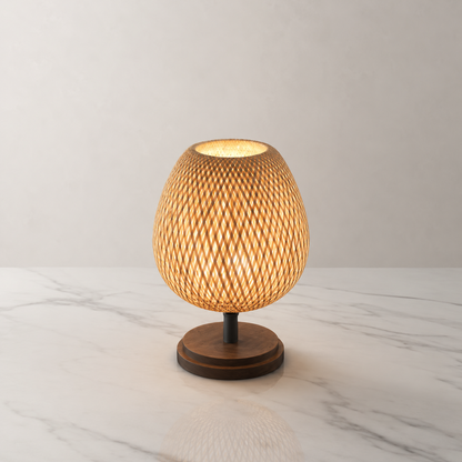 Lampe de table en rotin - Byre