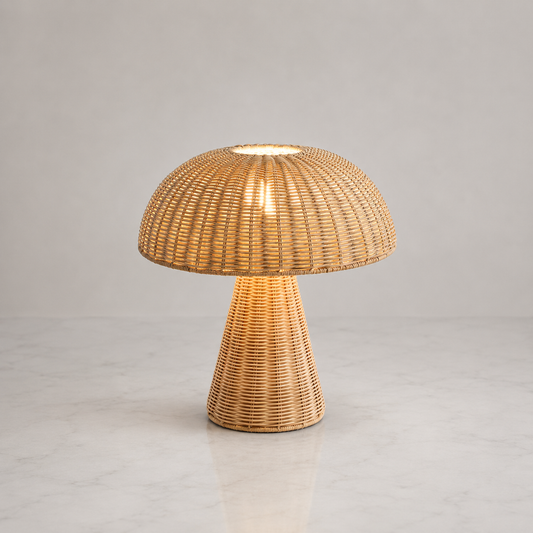 Lampe de table en rotin - Olen