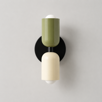 Lampe Murale Design à Deux Têtes - Isatis