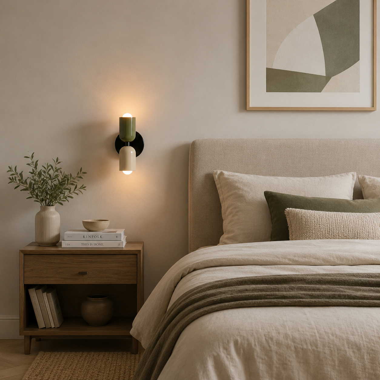 Lampe Murale Design à Deux Têtes - Isatis