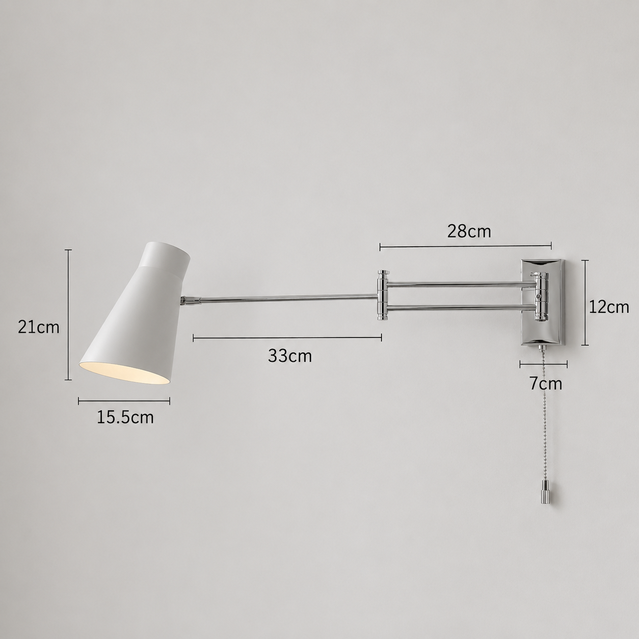 Lampe murale réglable - Kaer